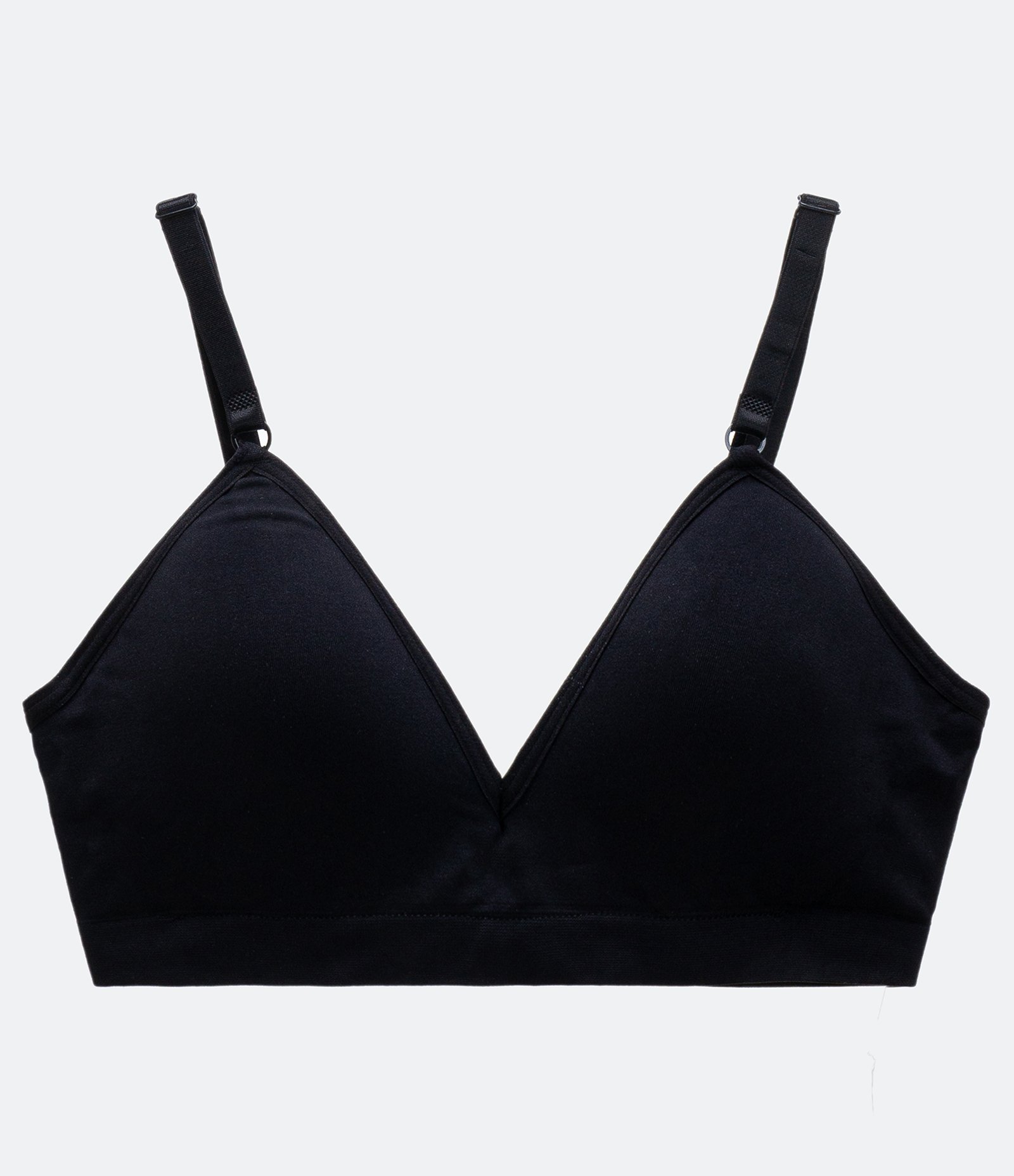 Sutiã Básico em Microfibra com Bojo e sem Aro TriFil Preto 5