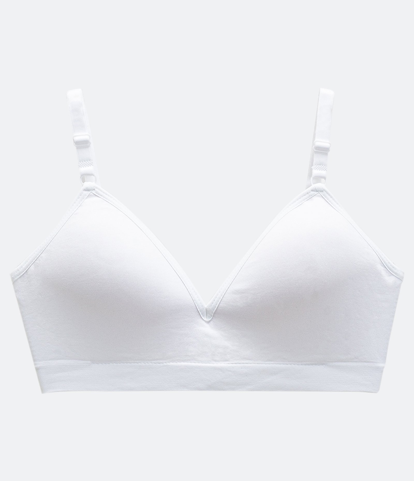 Sutiã Básico em Microfibra com Bojo e sem Aro TriFil Branco 5