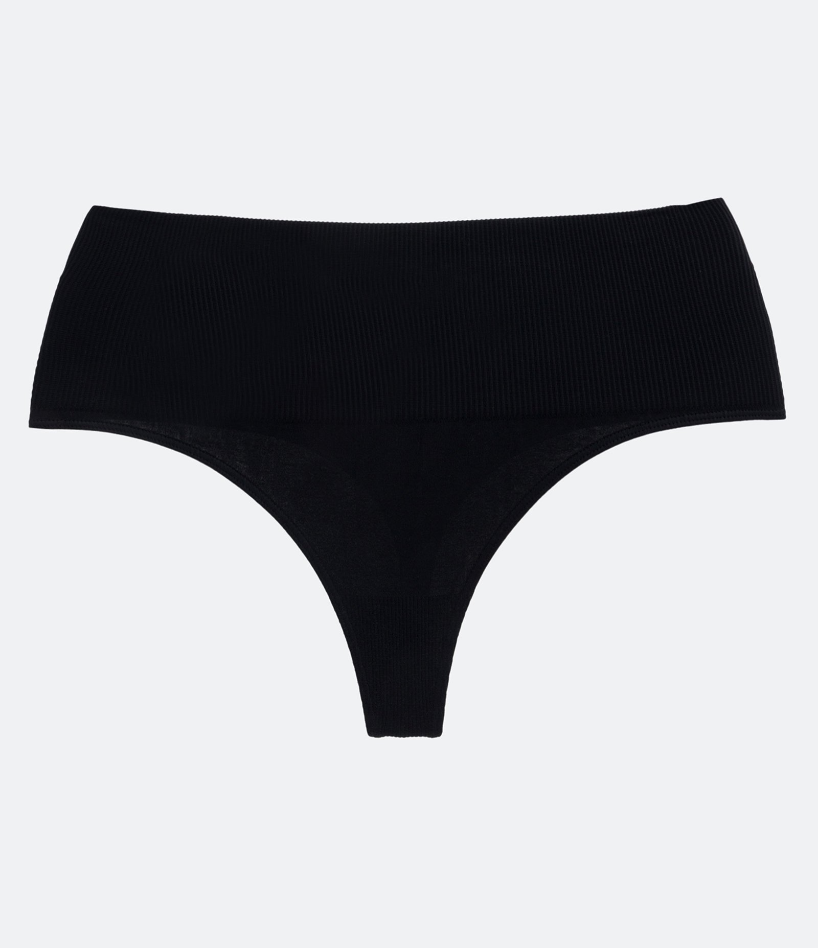 Calcinha Redutora Fio Básica em Microfibra com Cós Canelado Trifil Preto 4