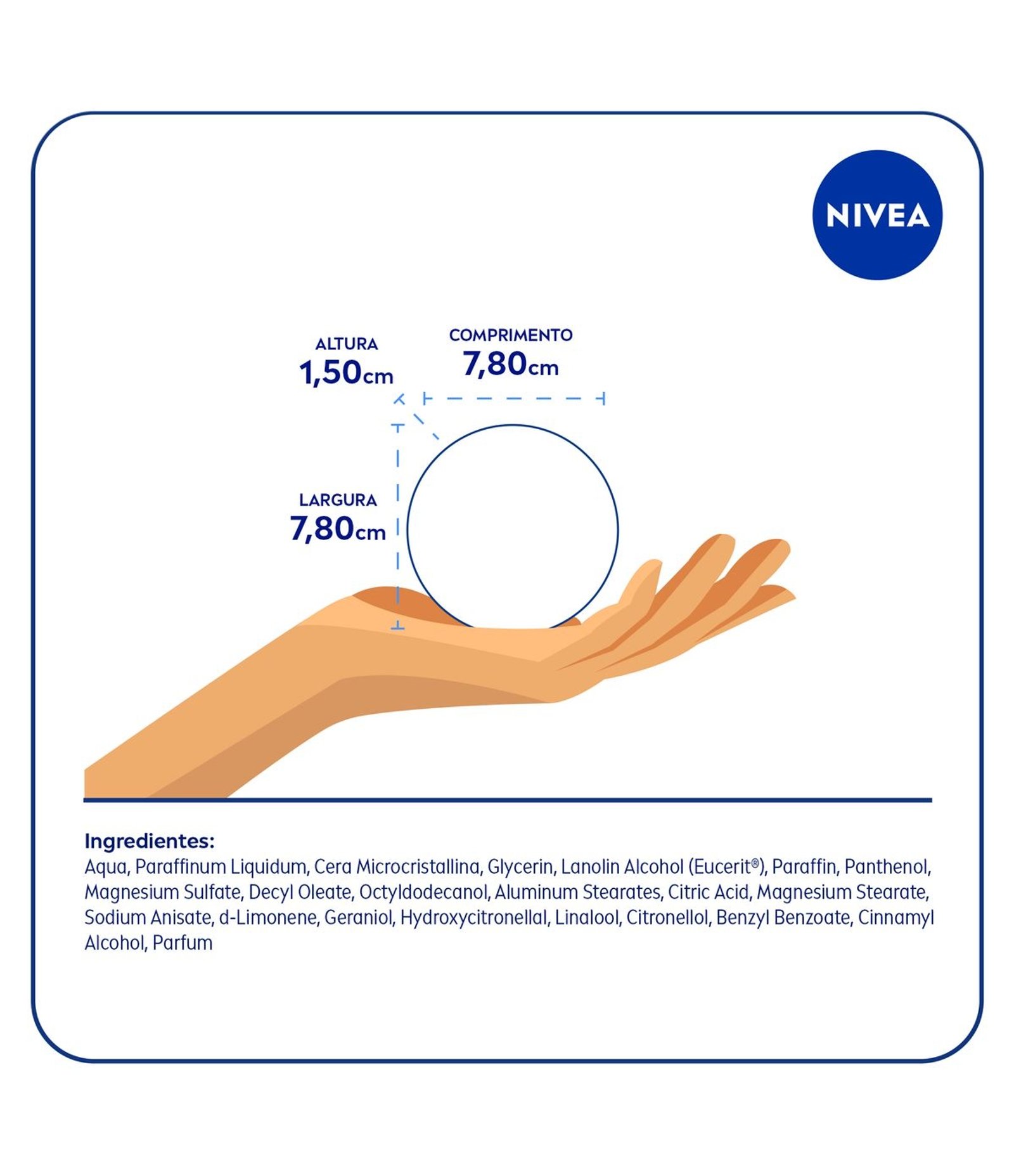 Creme Nivea Lata Média 56g 7