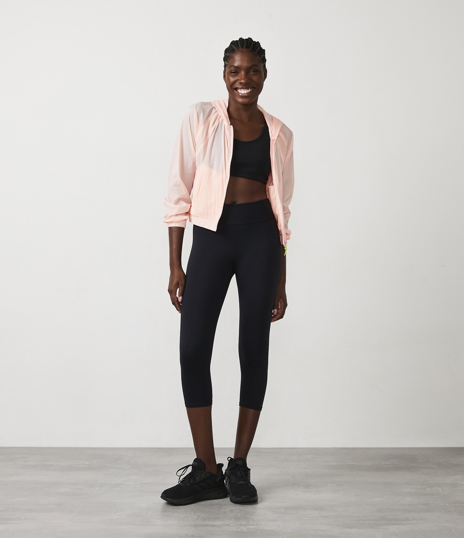 Calça Corsário Esportiva Básica em Microfibra com Cós Amplo Phantom 1