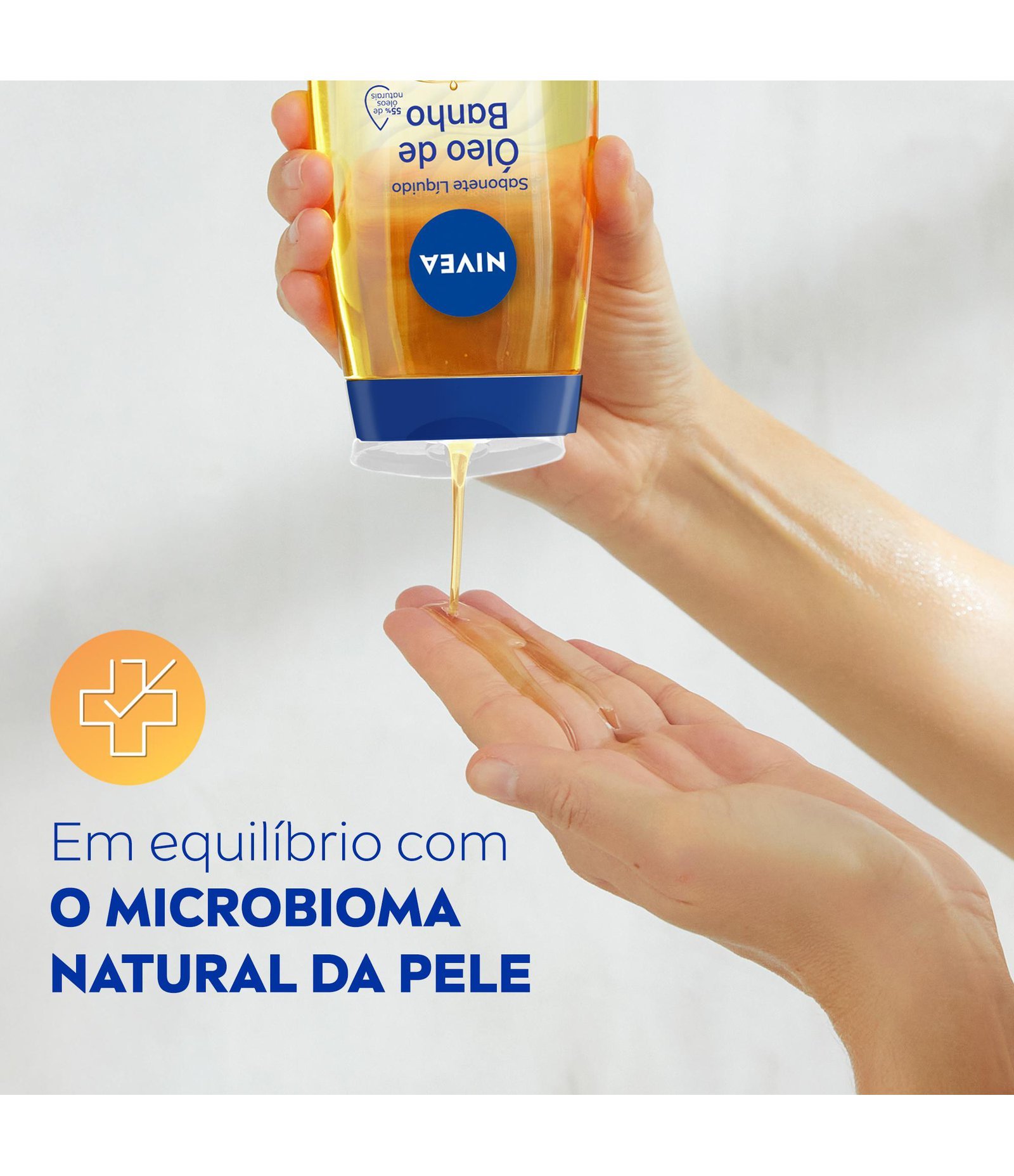 Sabonete Líquido Óleo de Banho Nivea 200ml 5