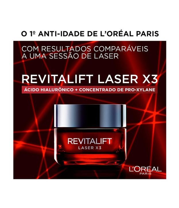 Creme Facial Anti-idade L'Oréal Paris Revitalift Laser X3 Diurno 50ml 5