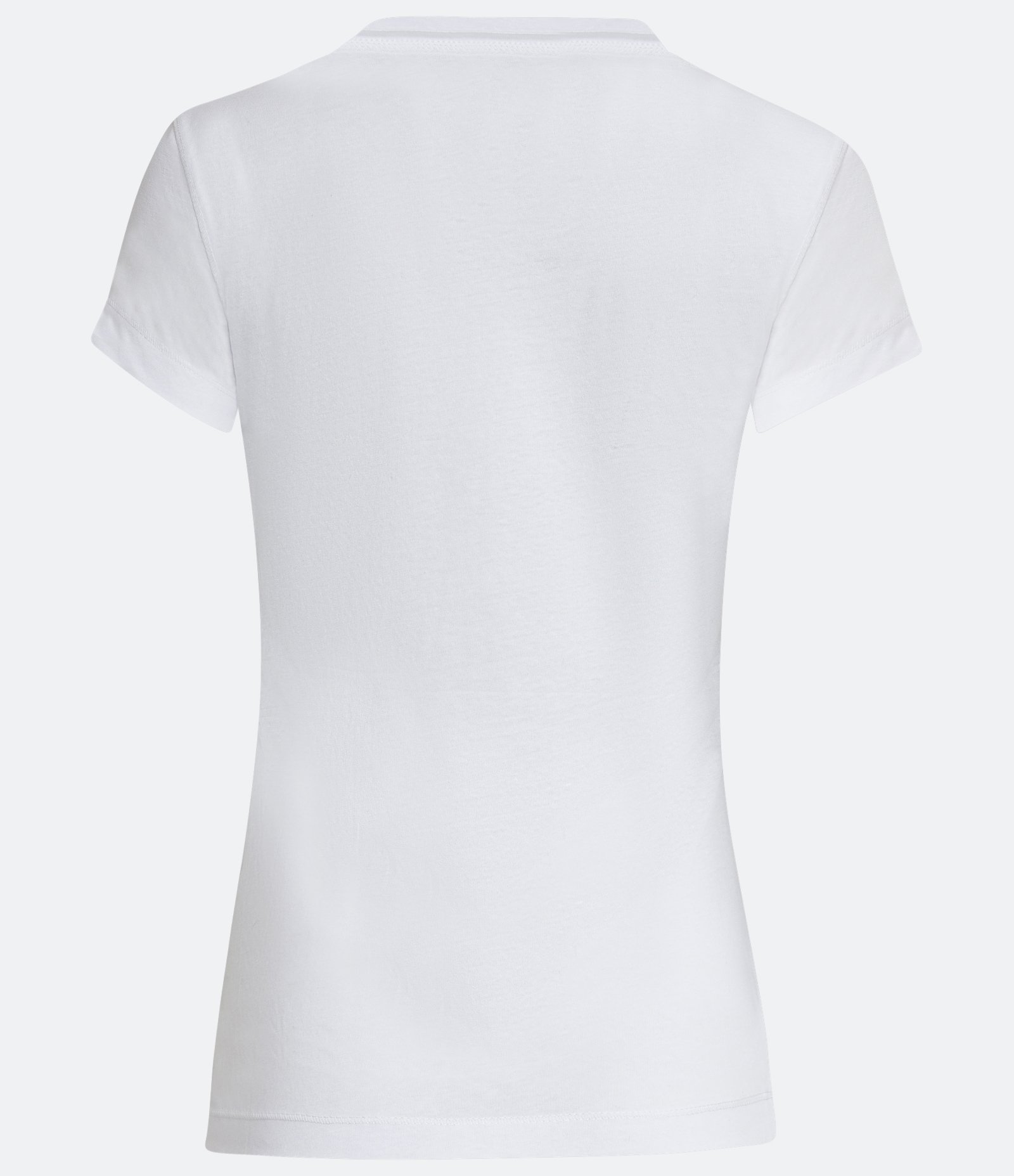 Blusa Básica em Algodão com Manga Curta e Bolsinho Branco 6