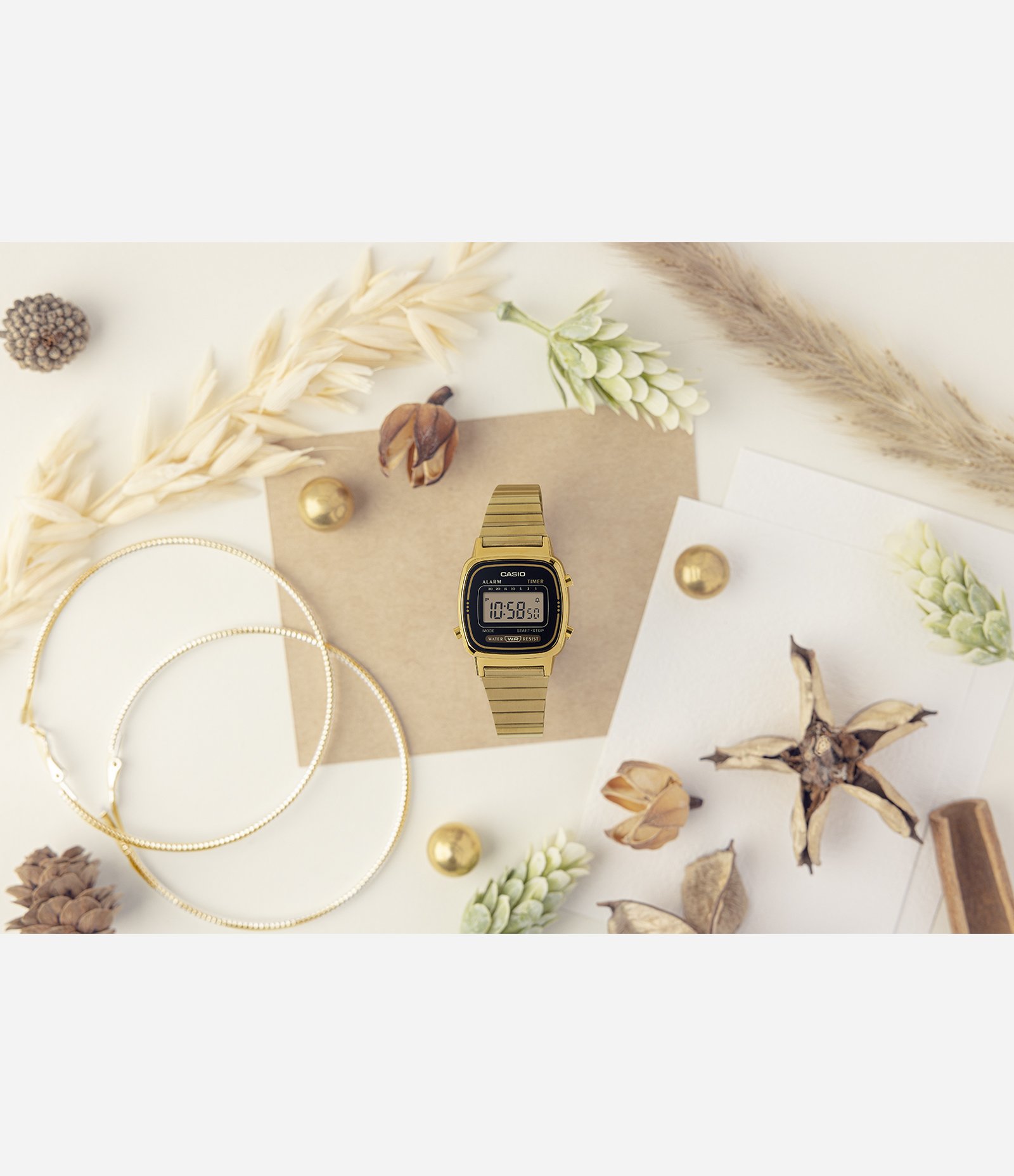 Relógio Casio Feminino Digital LA670WGA-1DF-SC U 2