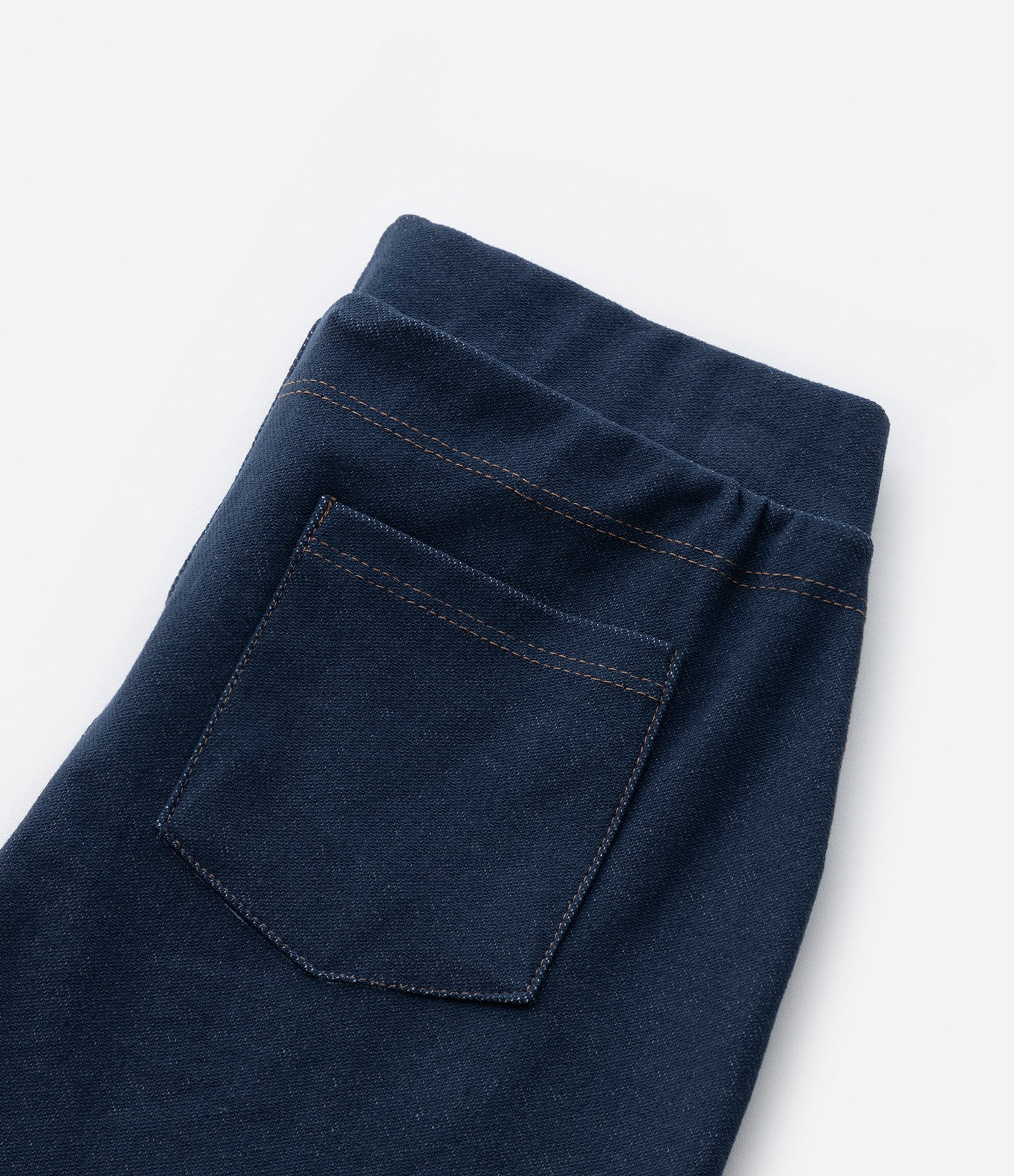 Calça Jegging Infantil com Bolsinhos - Tam 5 a 14 Anos Azul 5