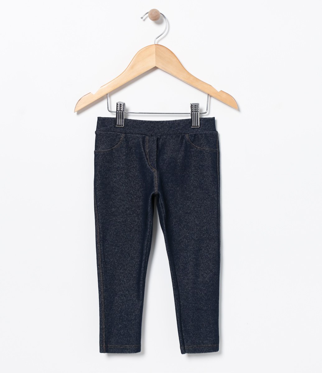Calça Jegging Infantil - Tam 1 a 5 anos Azul 1