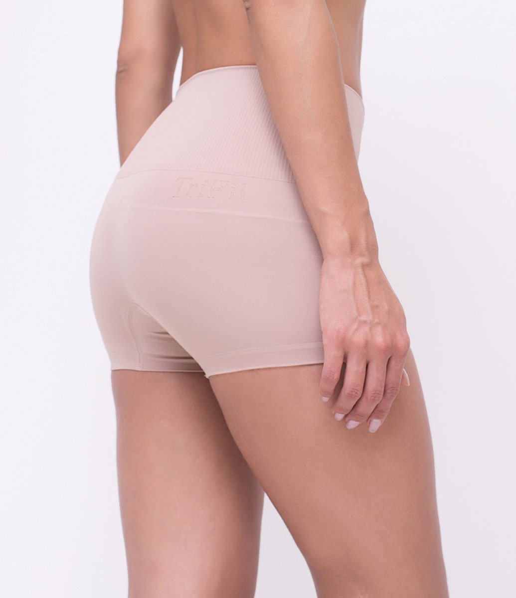 Calcinha Boxer Redutora em Microfibra Trifil Bege 2