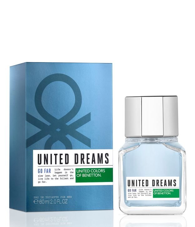 Perfume Benetton Go Far Masculino Eau De Toilette 60ml 2
