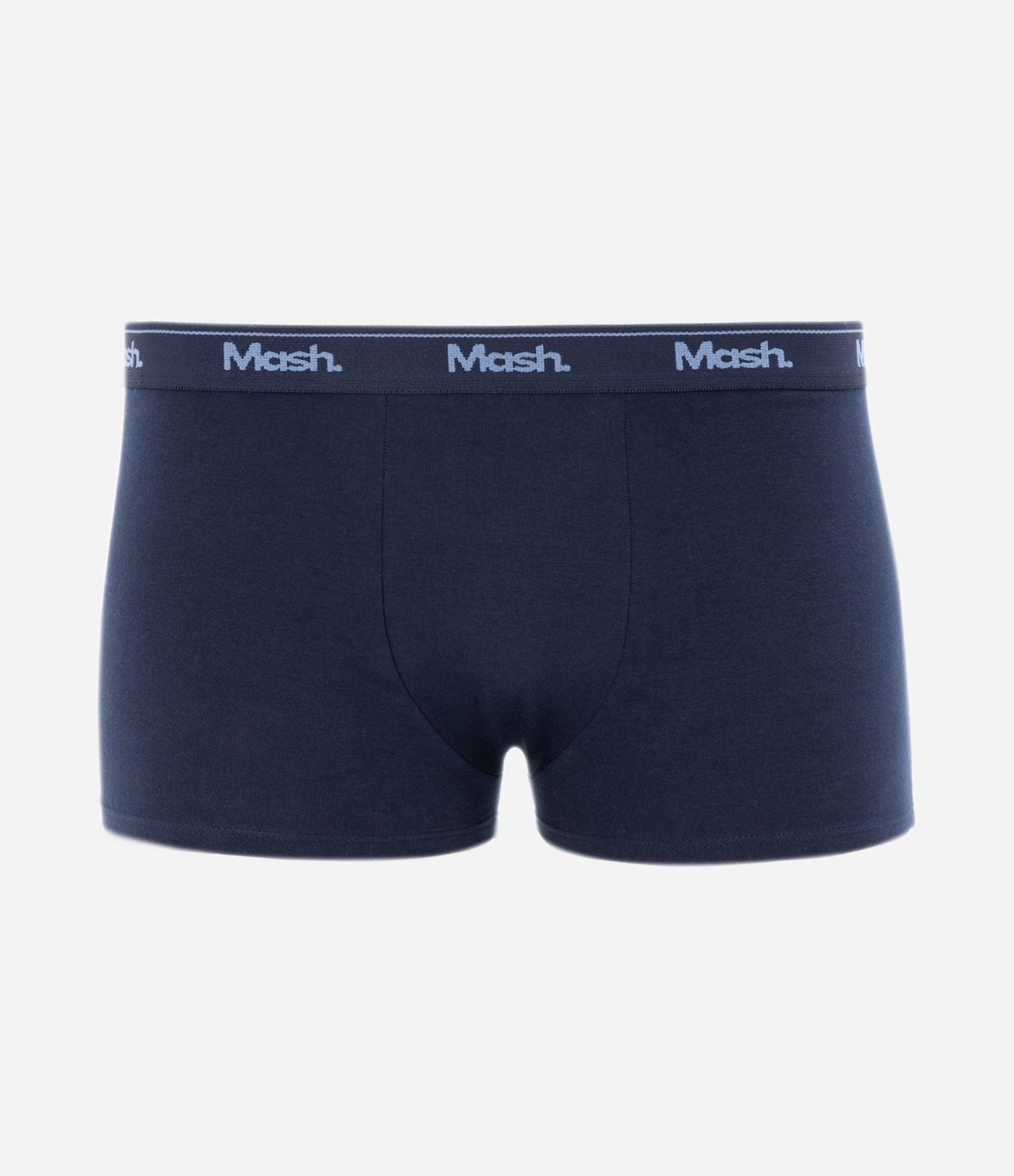 Cueca Boxer em Algodão com Cós Elástico Mash Azul Marinho 1