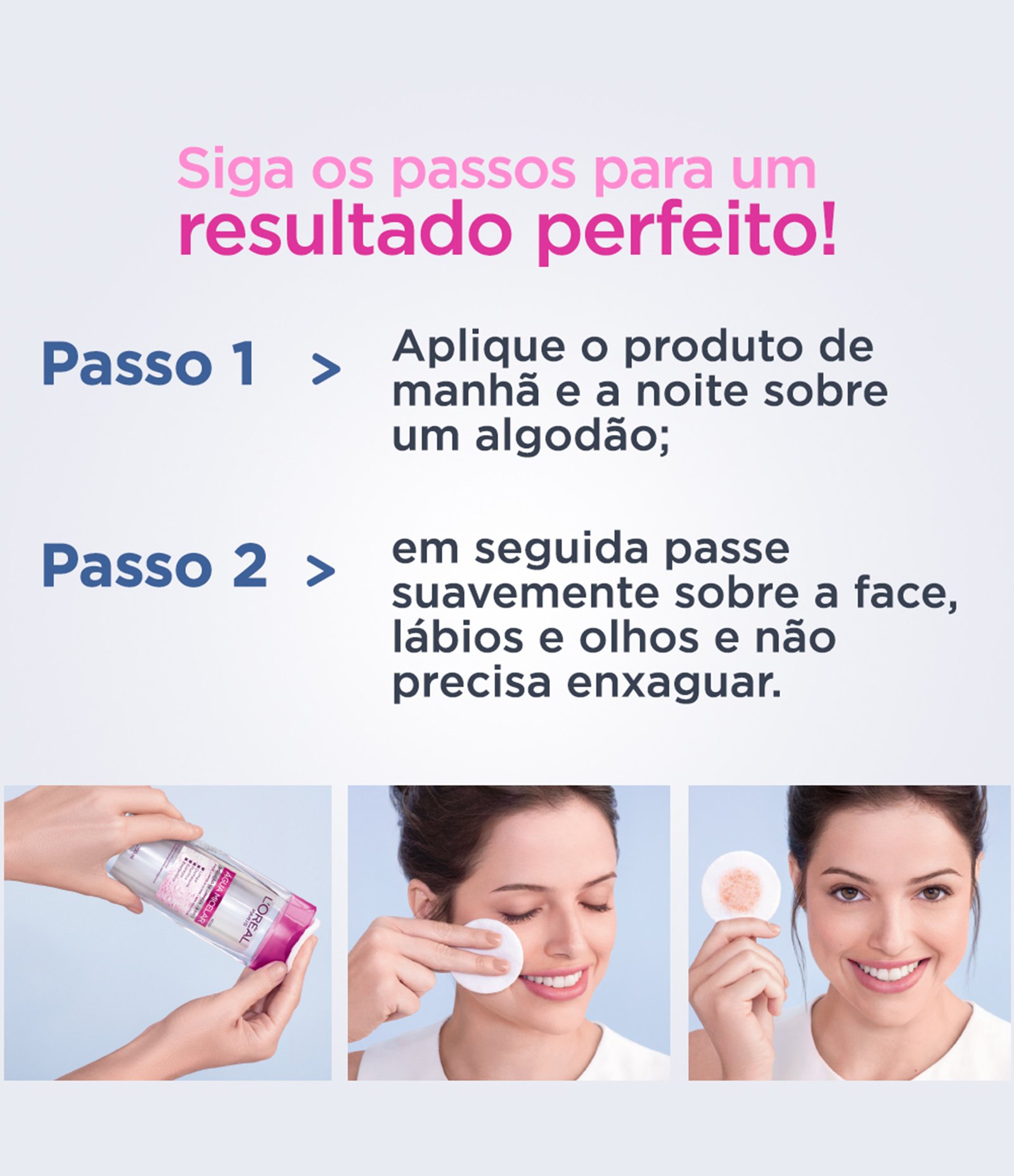 Água Micelar L'Oréal Paris Solução de Limpeza 5 em 1 Incolor 4