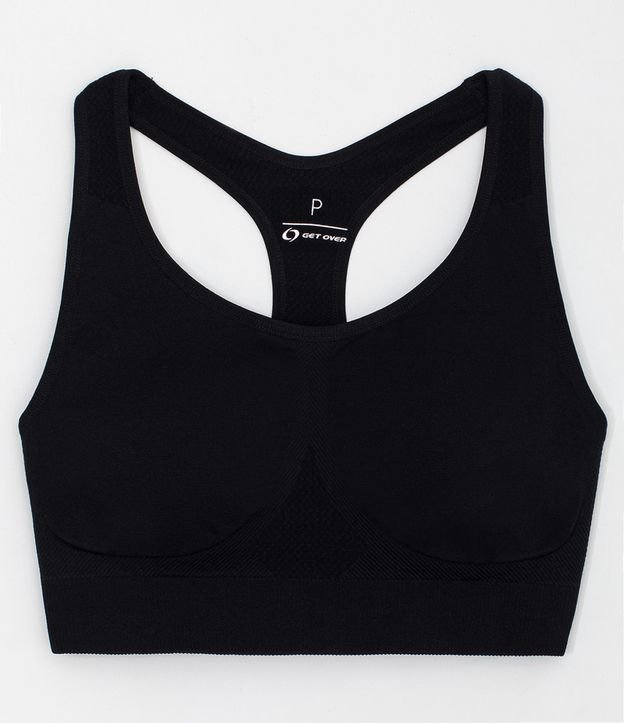 Top Deportivo Sin Costura Negro 5