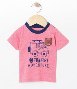 Camiseta Infantil com Estampa - Tam 0 a 18 meses 
