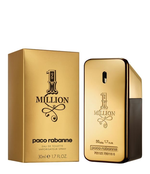 Perfume Paco Rabanne One Million Masculino Eau de Toilette 30ml 2