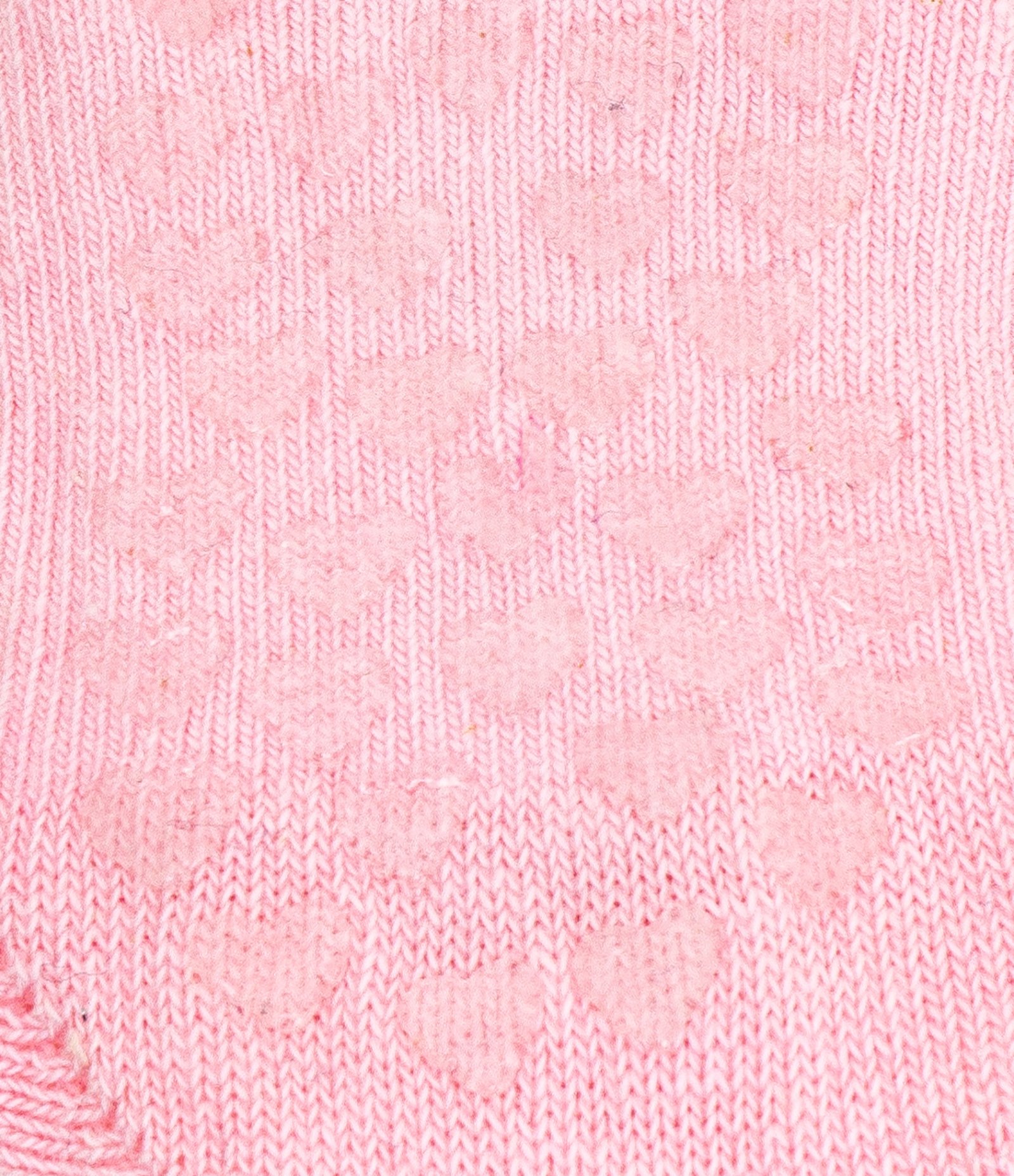 Meia Sapatilha Infantil com Flôr Aplicada e Antiderrapante - Tam 0 a 12 Meses Rosa 2