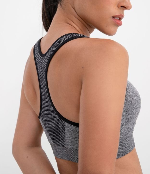 Top Deportivo Sin Costura Gris 4