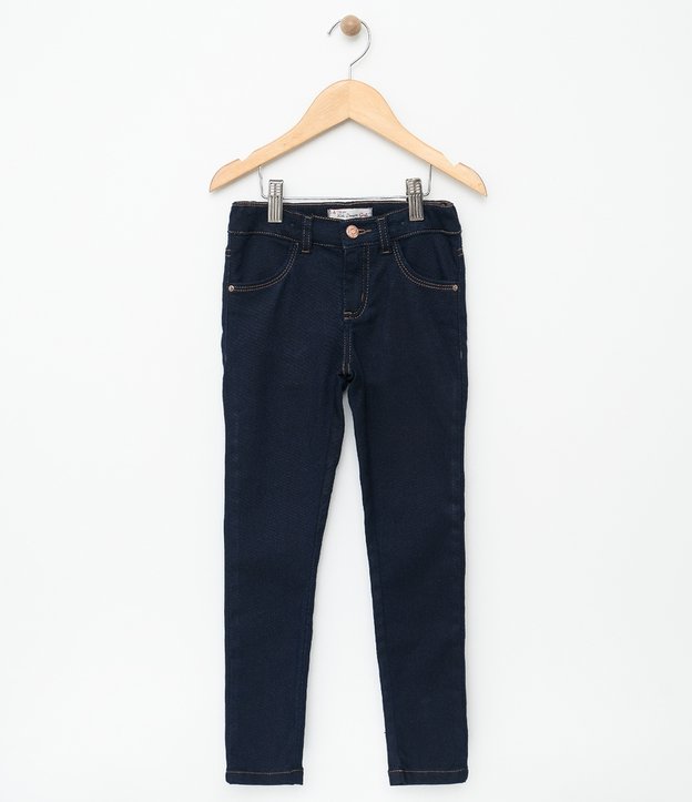 Calça Infantil Jeans - Tam 5 a 14 Azul 1