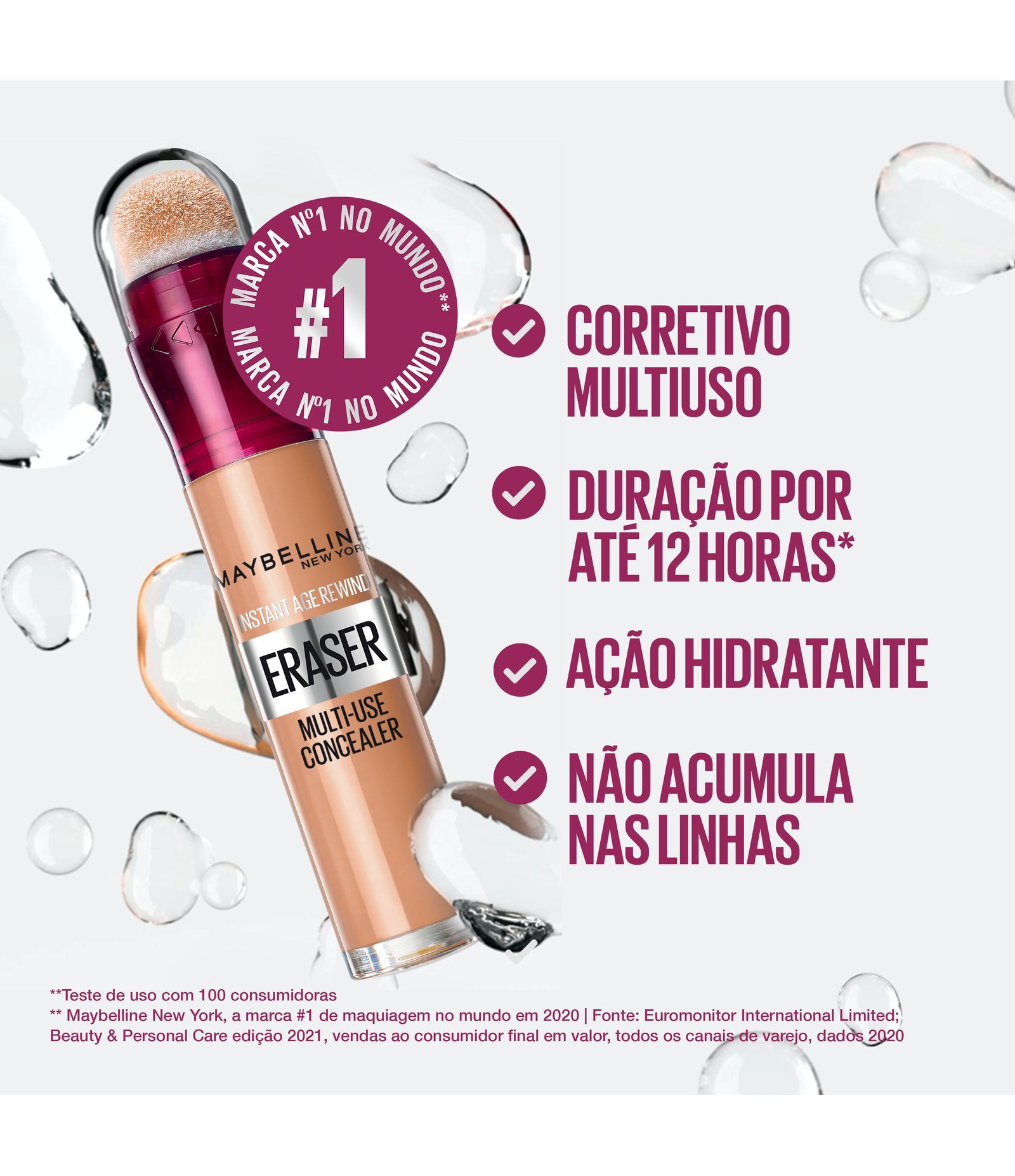 Corretivo Líquido Maybelline Eraser Instant Age Rewind 5,9 ml 3