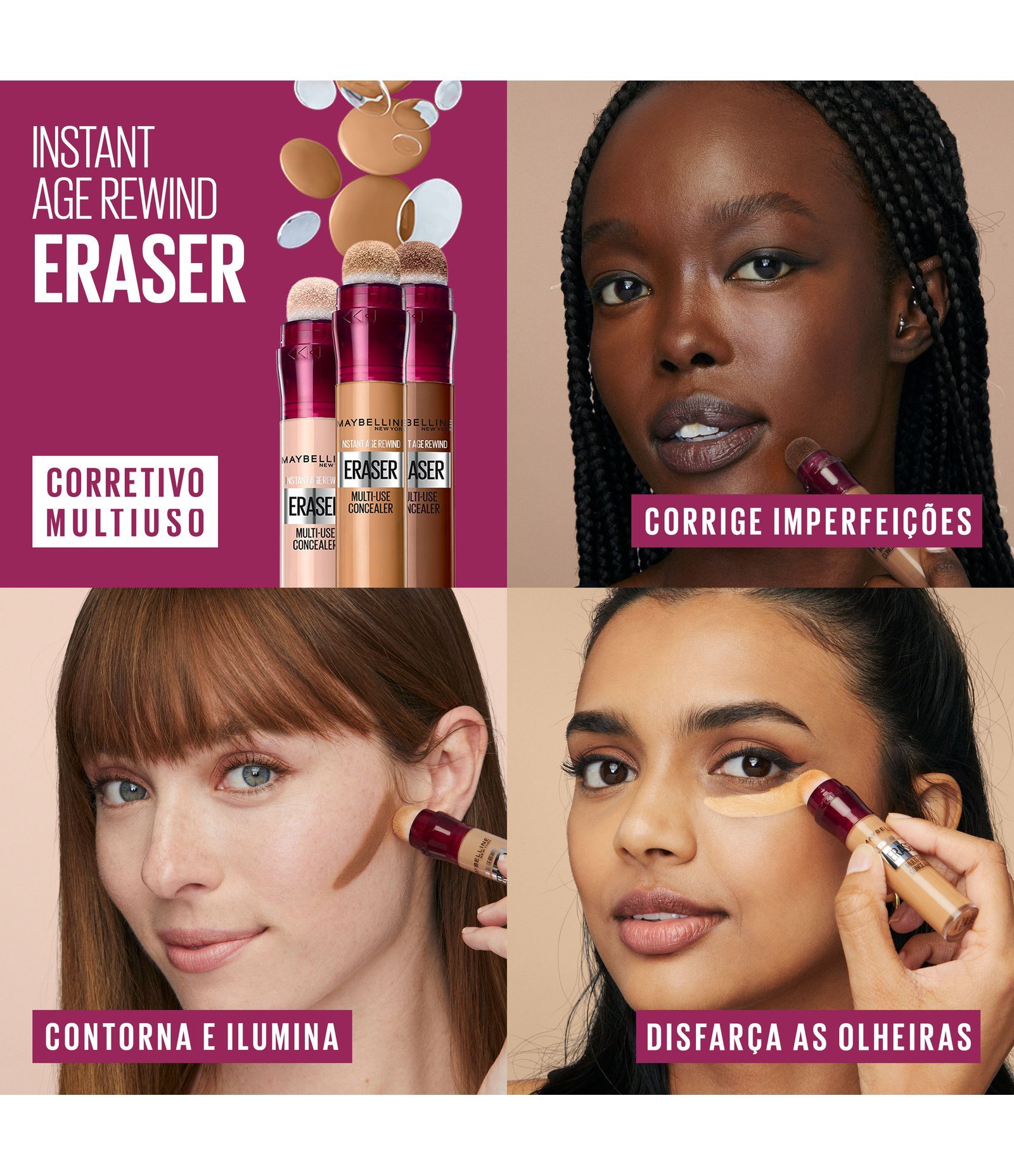 Corretivo Líquido Maybelline Eraser Instant Age Rewind 5,9 ml 6
