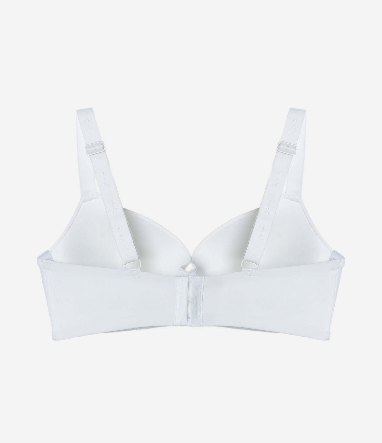 Sutiã Base Reforçada em Microfibra com Bojo Oco e Alça Regulável Branco 7