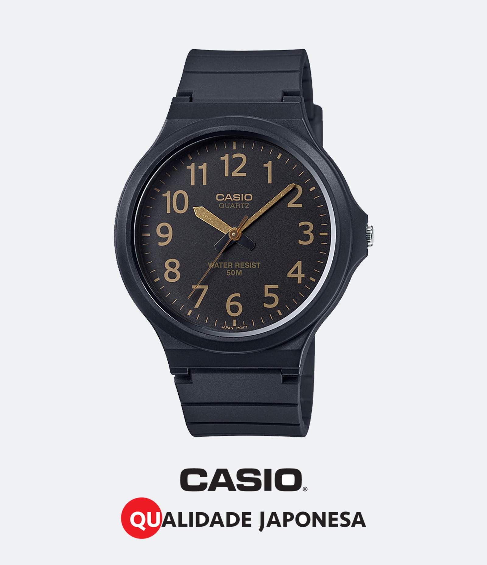 Relógio Casio Analógico MW 240 1B2VDF U 1