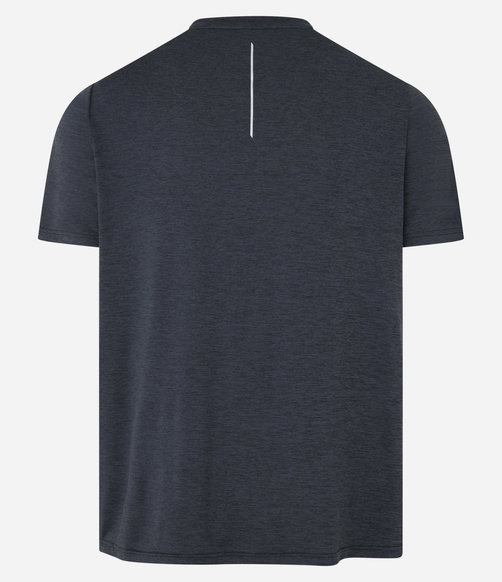 Camiseta Esportiva com Tecnologia Dry e Detalhes Refletivos Chumbo 6