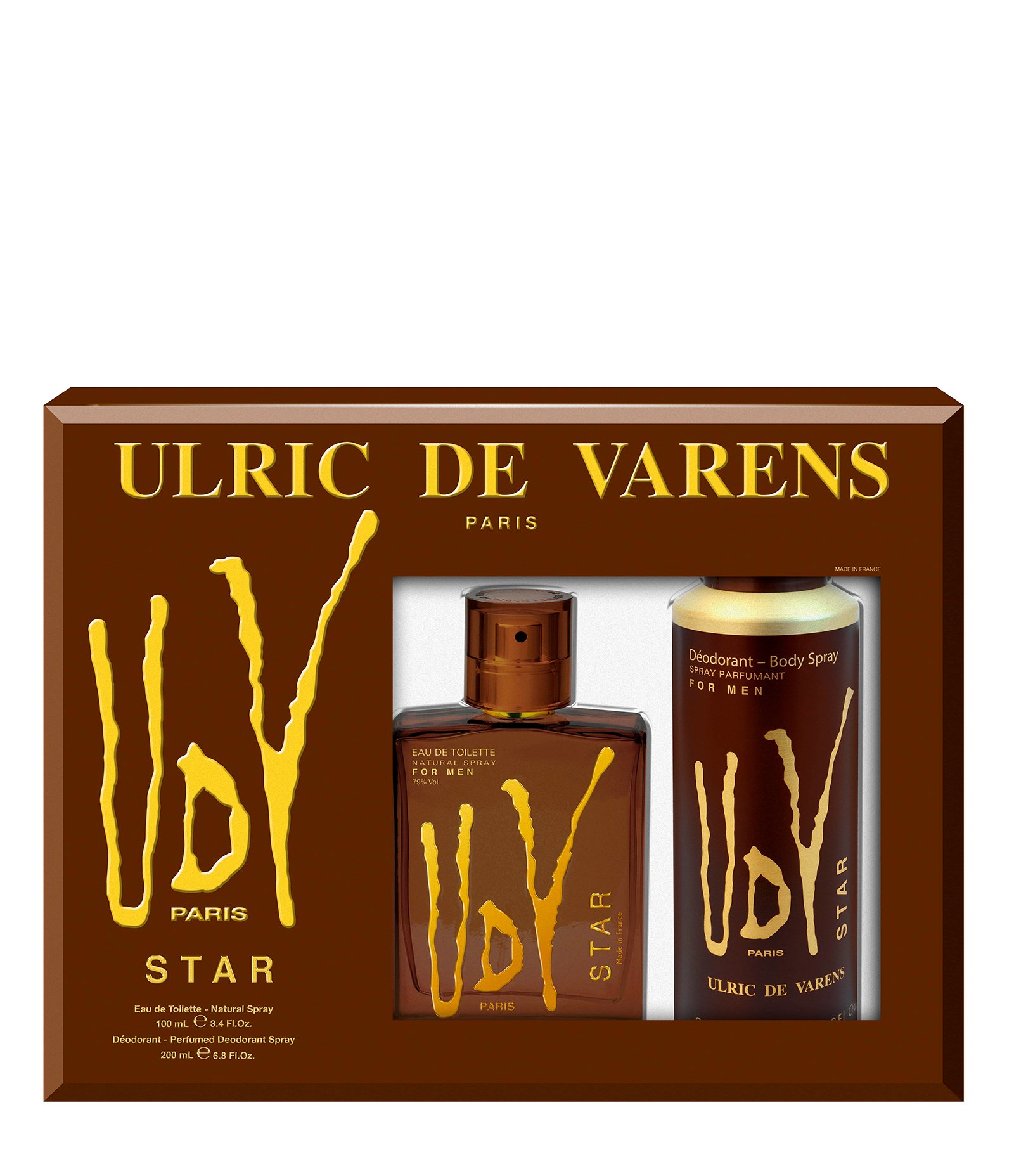 Kit Perfume UDV Star Eau de Toilette + Desodorante 100ml 1