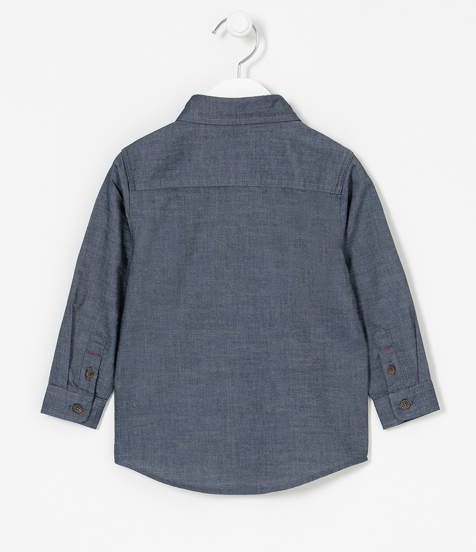 Camisa Infantil Básica - Tam 1 a 4 anos Azul 2