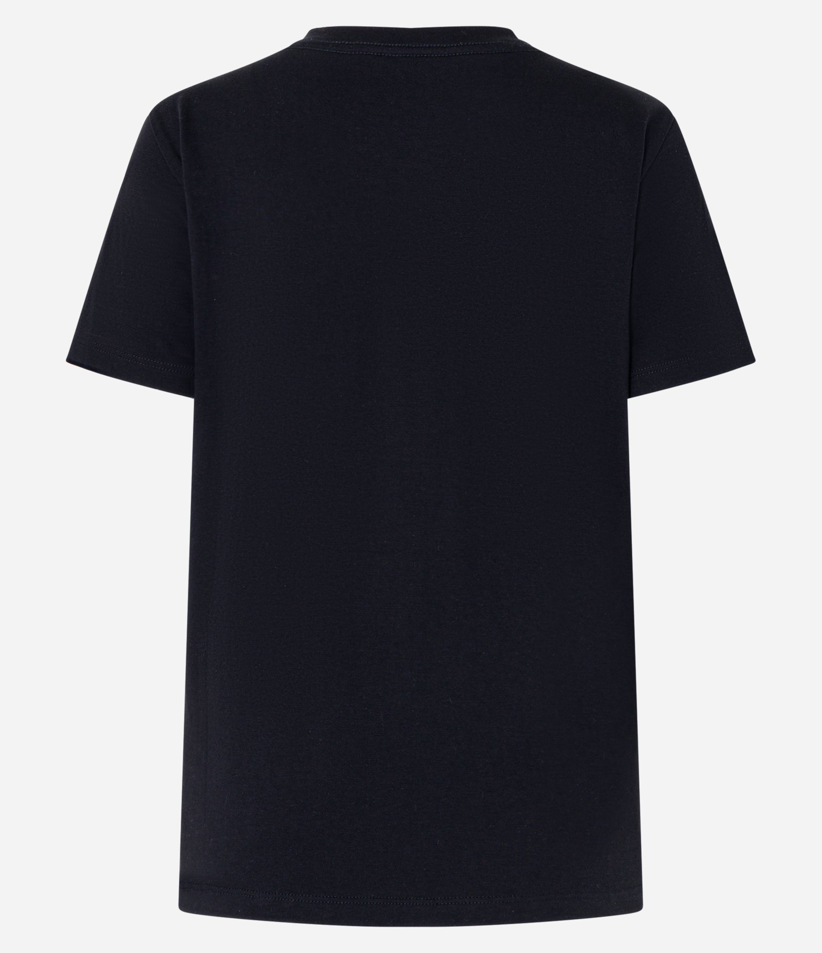 Camiseta Básica em Algodão com Manga Curta Cinza Escuro 7