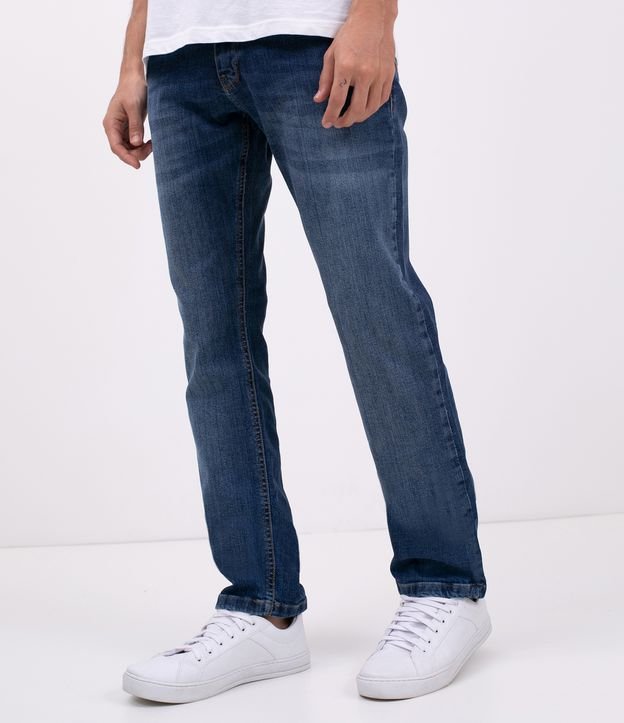 Calça Slim Básica Jeans com Elastano 1