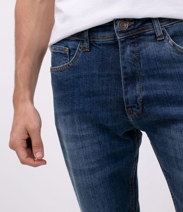 Calça Slim Básica Jeans com Elastano 3