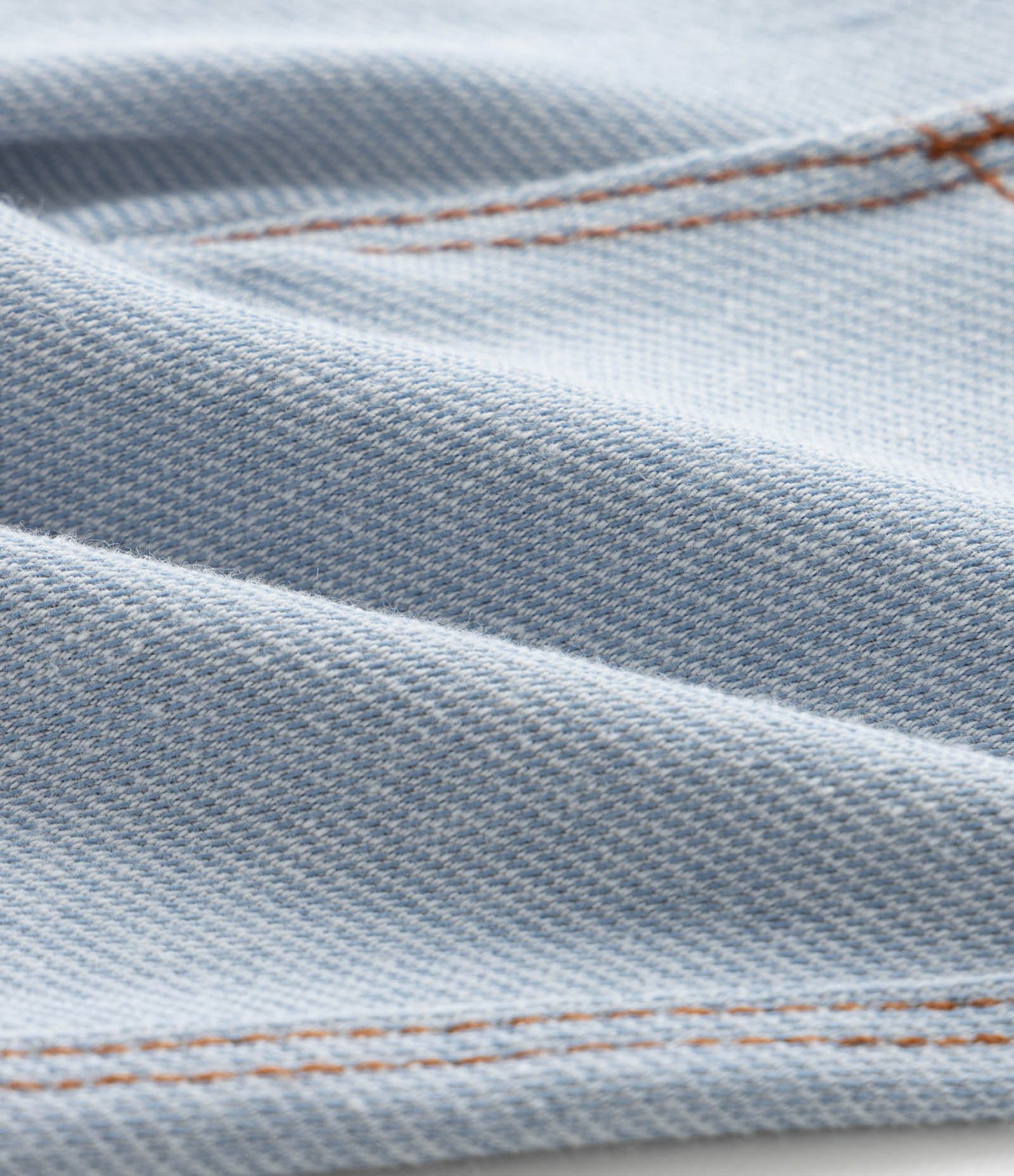 Calça Infantil com Costura Contrastante e Etiqueta de Coraçãozinho - Tam 0 a 18 meses Azul 3