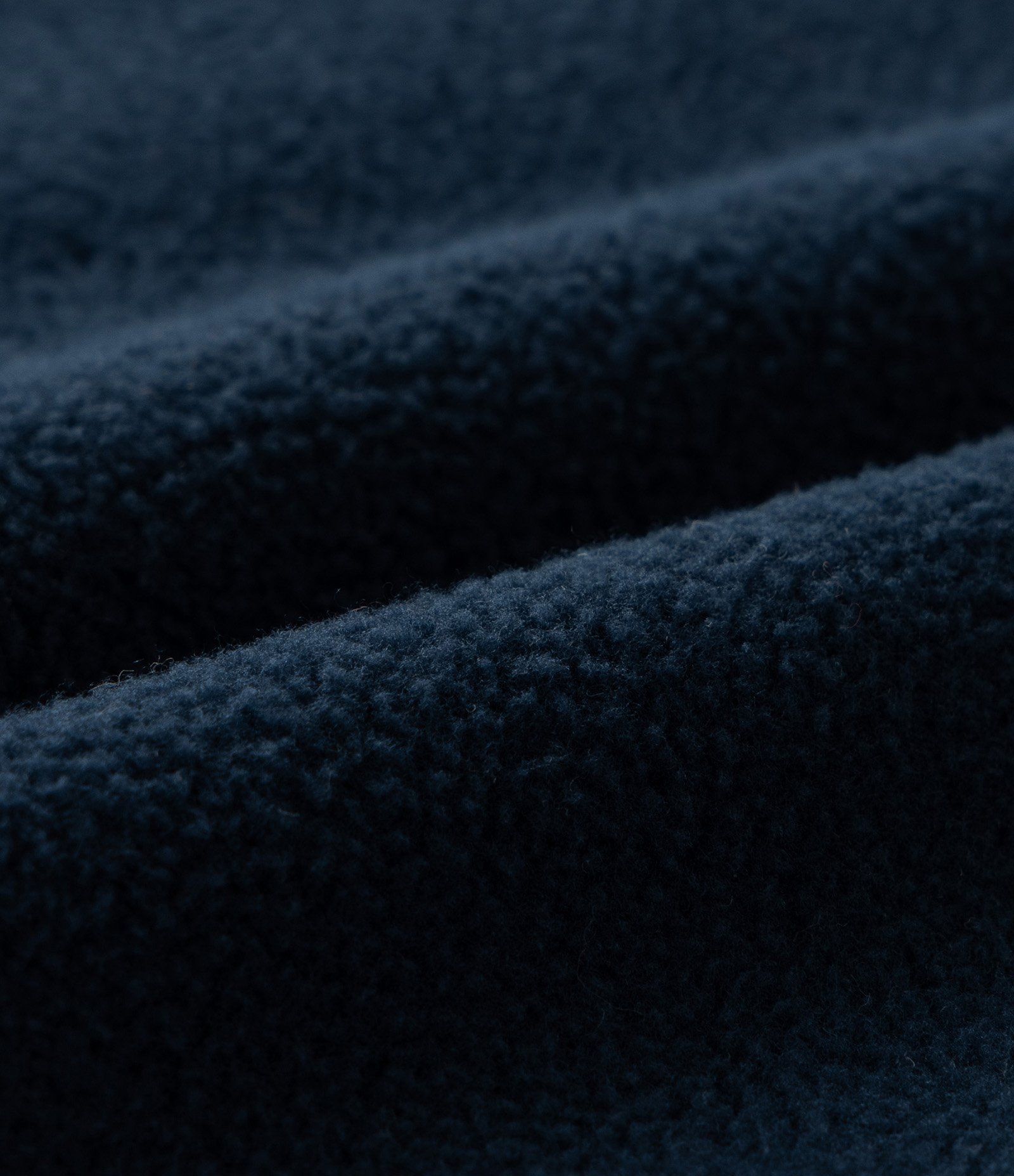 Casaco Fechado Infantil Básico em Fleece - Tam 5 a 14 anos Azul Marinho 3