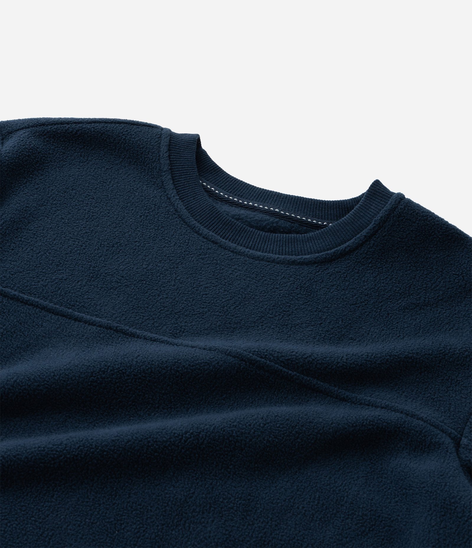 Casaco Fechado Infantil Básico em Fleece - Tam 5 a 14 anos Azul Marinho 5