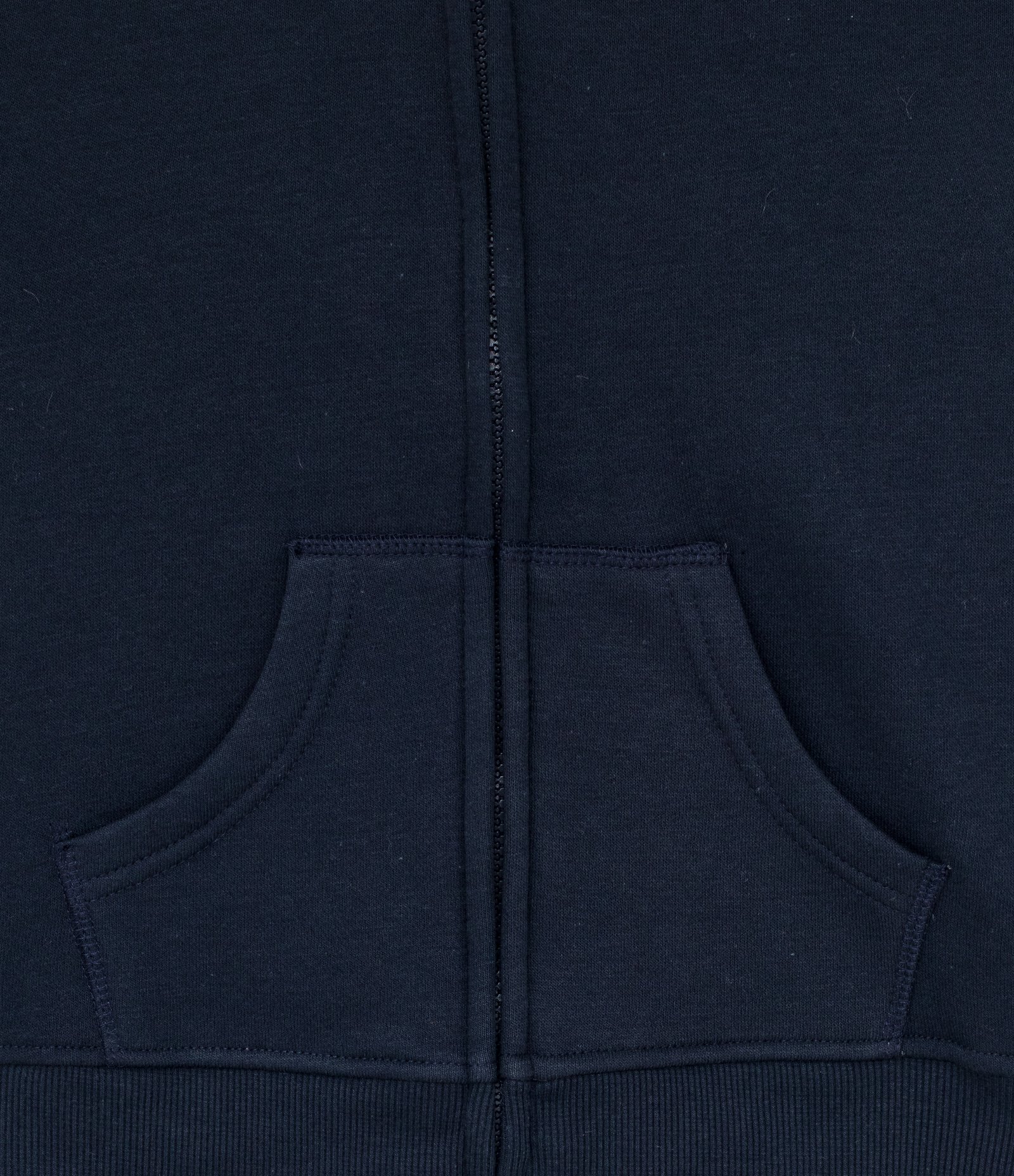 Jaqueta Infantil em Moletom com Capuz - Tam 5 a 14 anos Azul 3