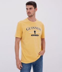 Camiseta Comfort Fit Estampa Guinness 