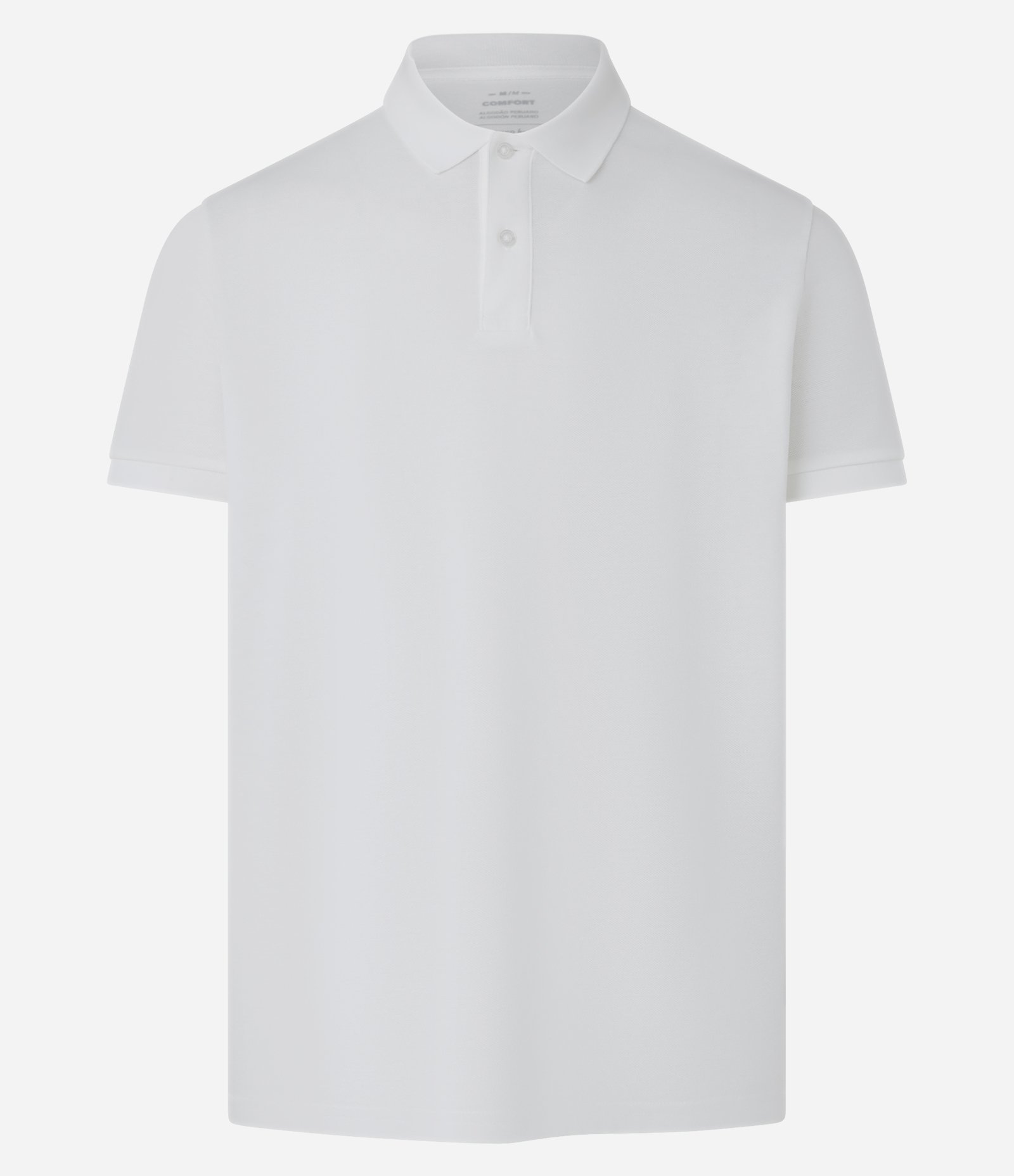 Camisa Polo Comfort em Algodão Peruano Rosa 7