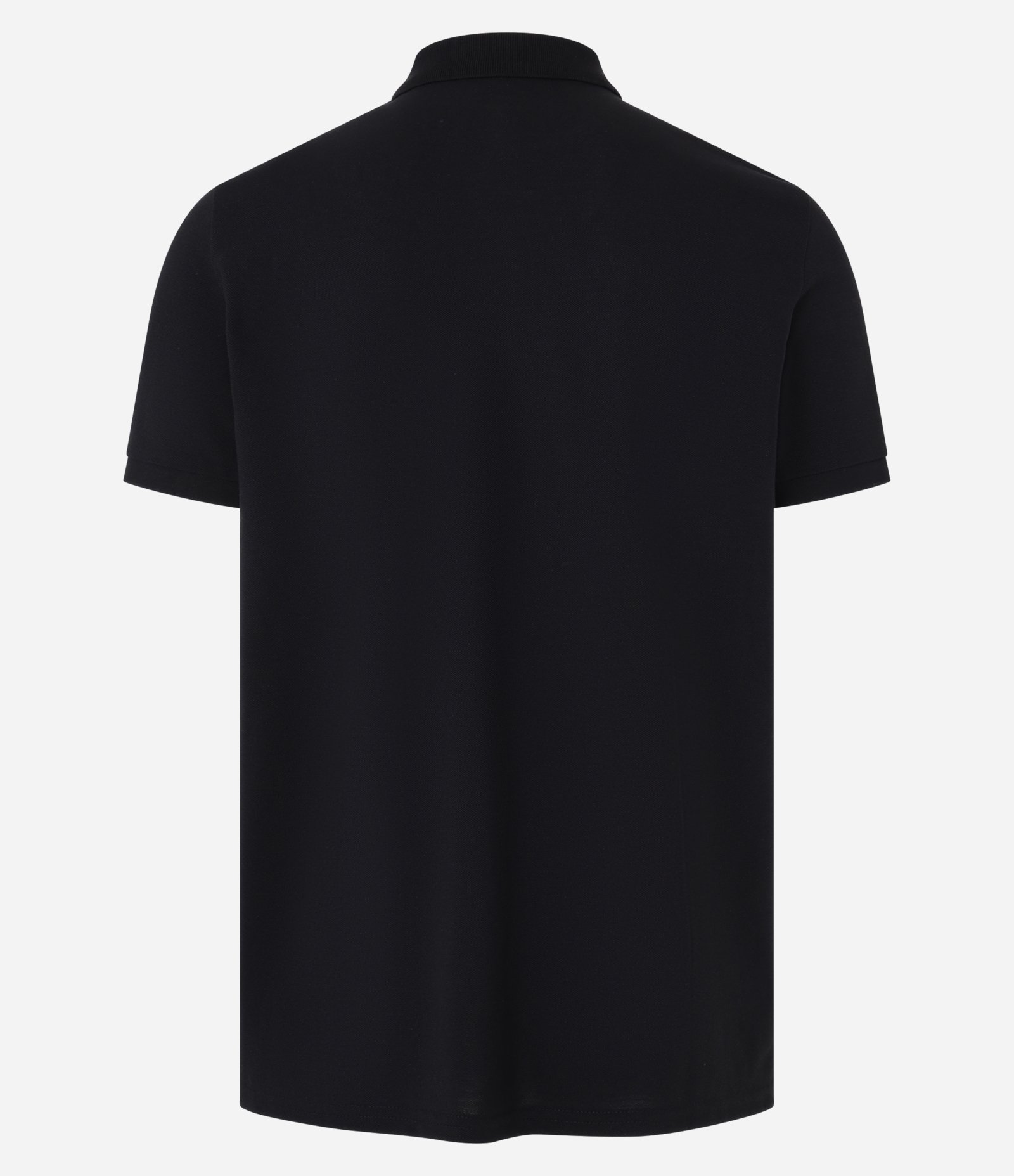 Camisa Polo Comfort em Algodão Peruano Preto 7