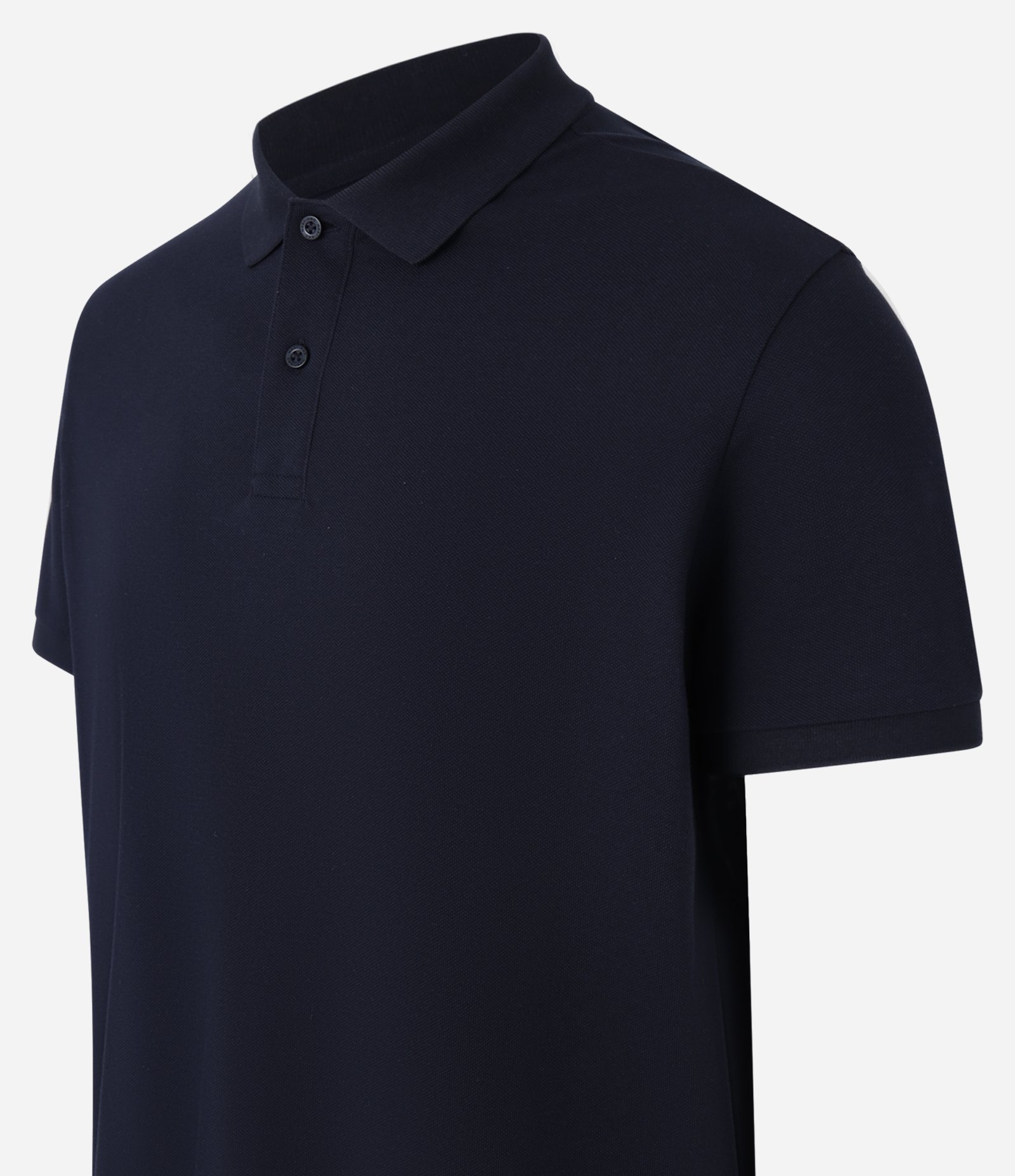 Camisa Polo Comfort em Algodão Peruano Azul Marinho 6