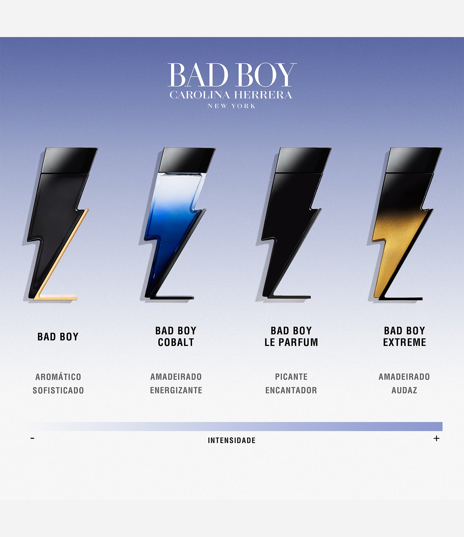 Perfume Carolina Herrera Bad Boy Masculino Eau de Toilette 100ml 3