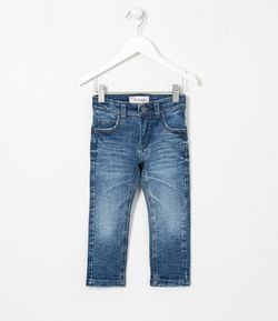 Calça Infantil em Jeans - Tam 1 a 4 anos