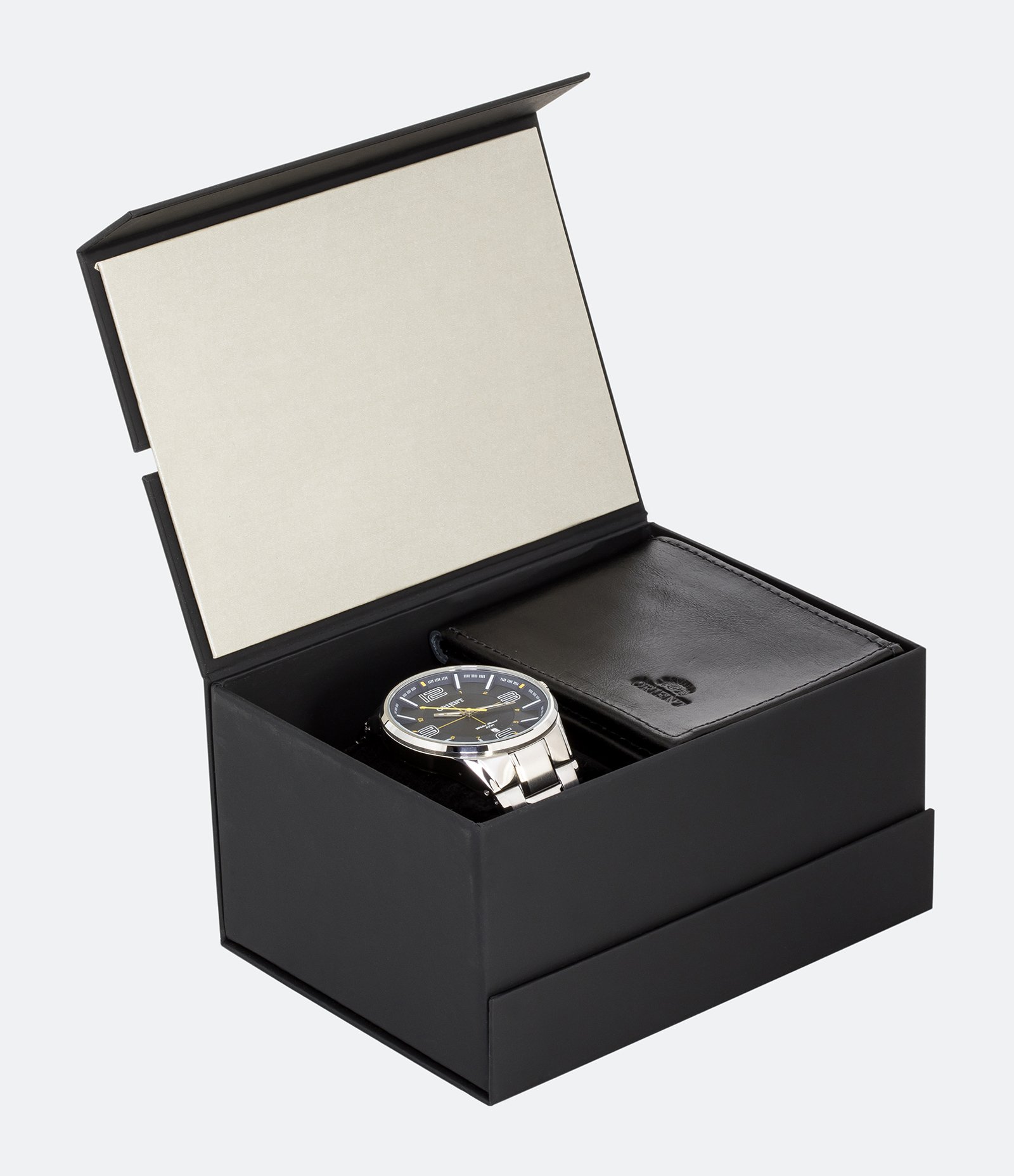 Kit Relógio Masculino Orient MBSS1307-KI20D2SX Analógico 5ATM + Carteira Prata 3