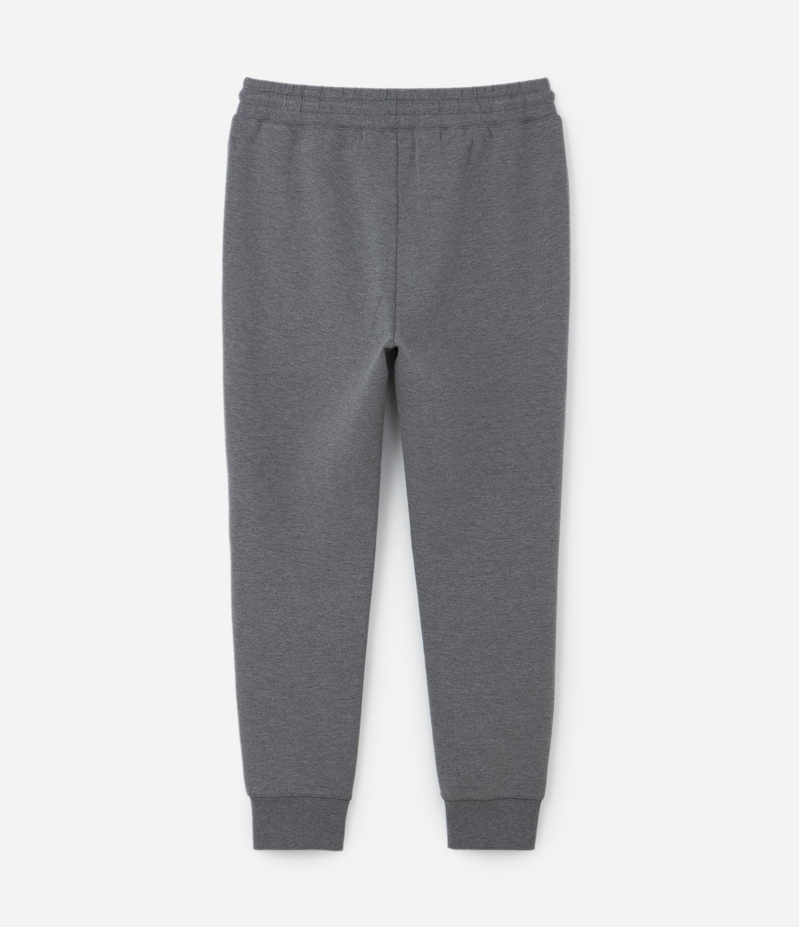Calça Jogger Esportiva em Moletom Tecnológico Cinza Médio 7