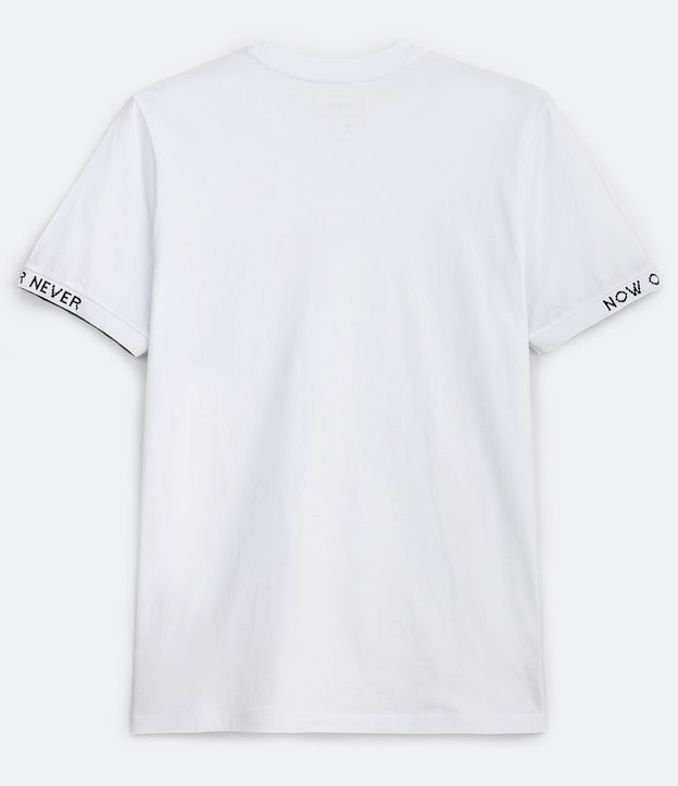 Remera Lisa Estampa Authenticity Blanco 5