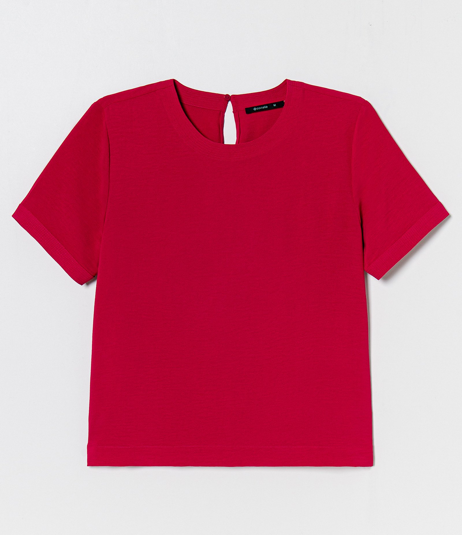 Blusa com Abertura nas Costas e Detalhes Pespontados 5