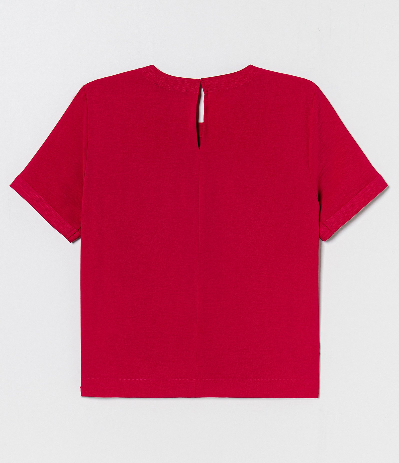 Blusa com Abertura nas Costas e Detalhes Pespontados 6