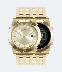 Relógio Technos com Caixa e Pulseira em Aço Dourado 1S13CQ/4X 1S13CQ/4X