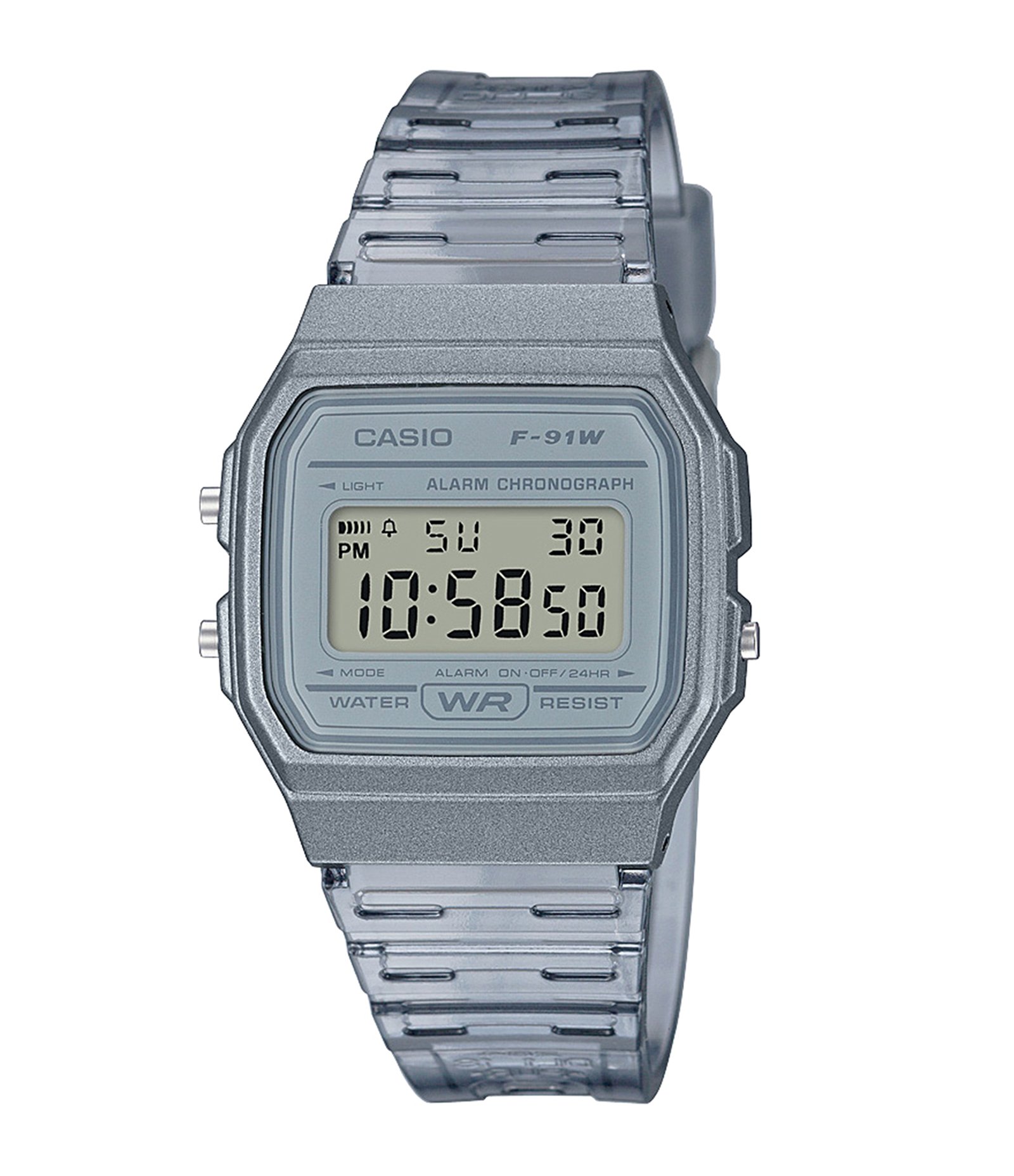 Relógio Casio Unissex Digital F-91WS-8DF U 1