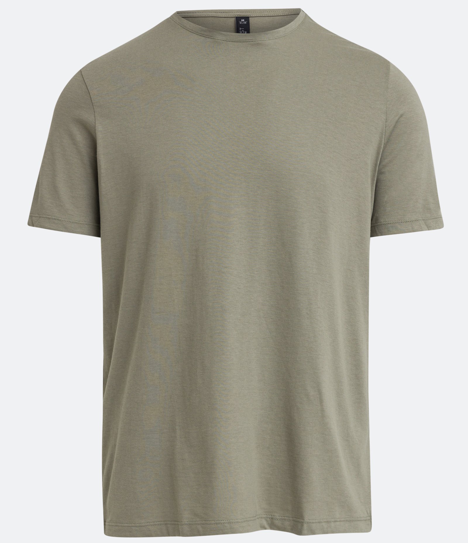 Camiseta Slim Básica em Algodão Peruano com Gola Redonda 5