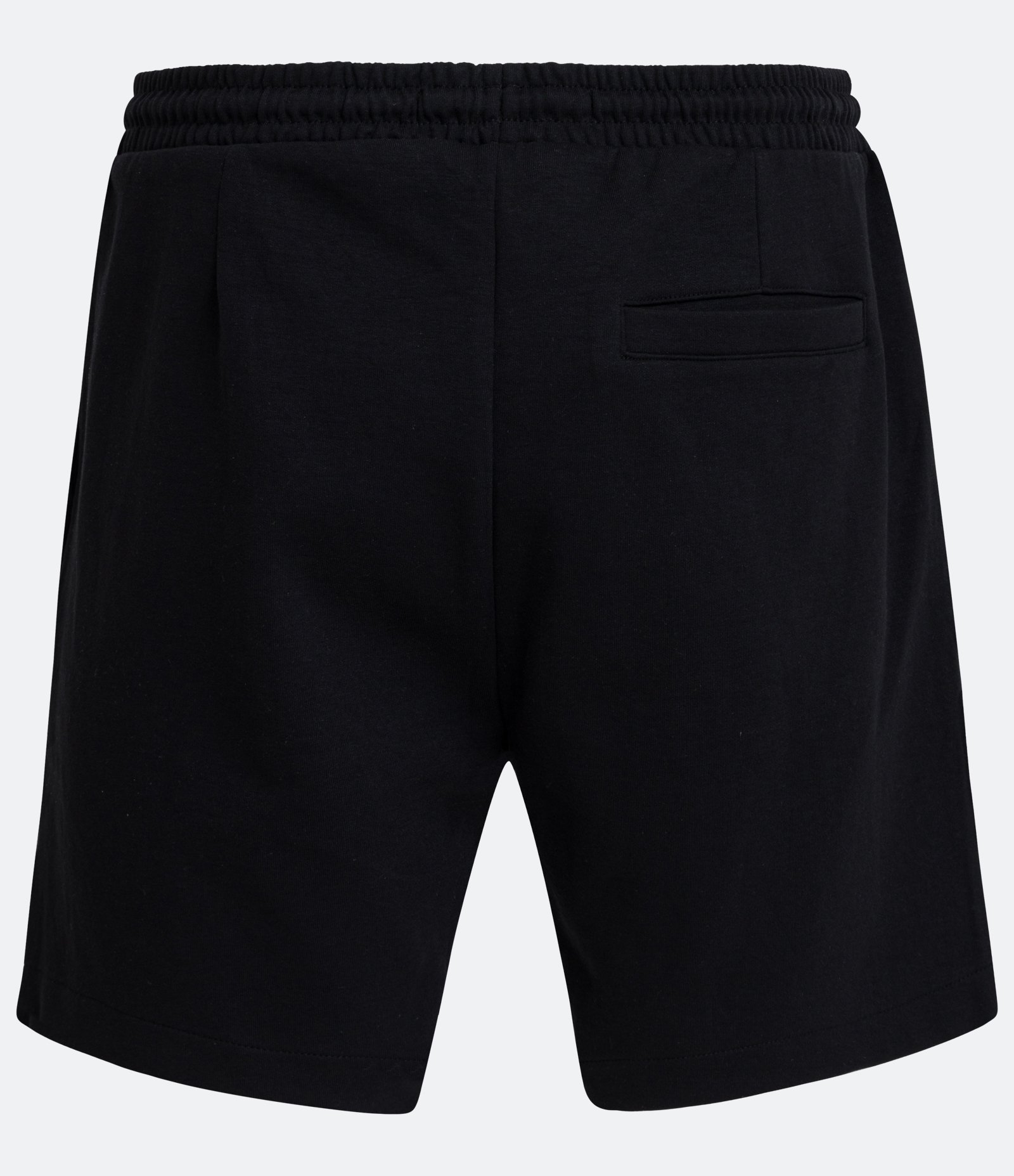 Bermuda Slim em Algodão com Amarração e Bolsos Preto 7